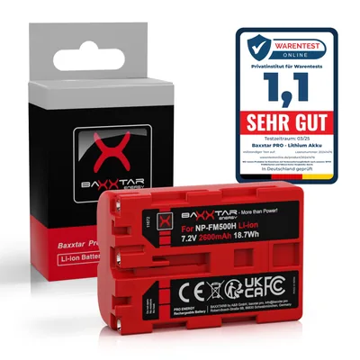 Akku für Sony NP-FM500H FM500 A57 A58 A65