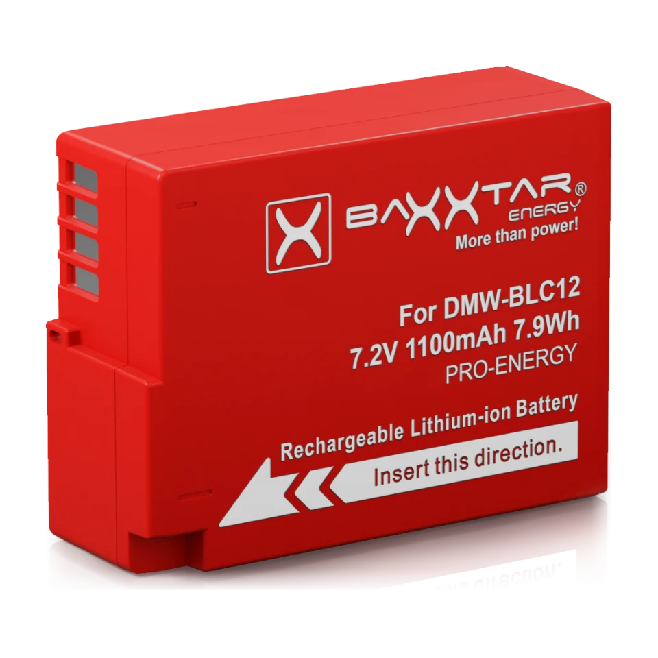 Baxxtar DMW-BLC12-Akku für Panasonic